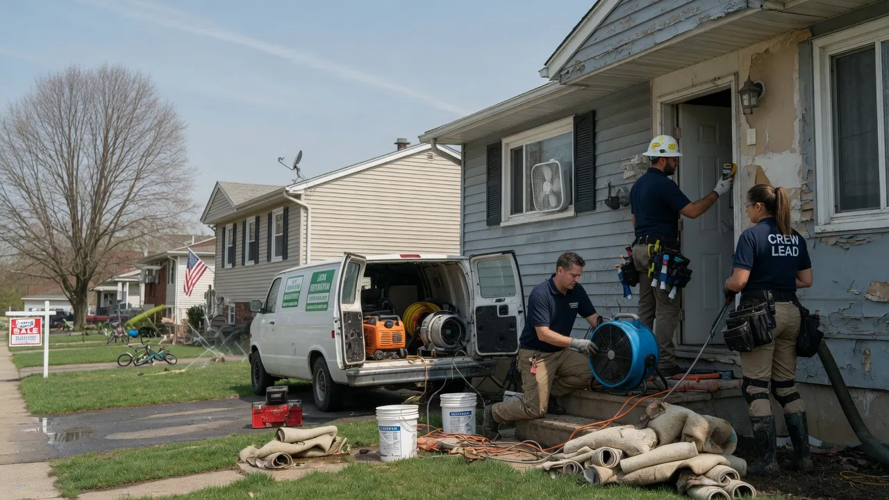 Flood Cleanup in Maysville, OK near me
