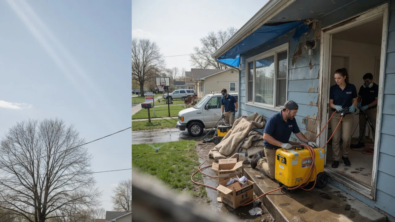 Basement Flood Cleanup in Maysville, OK near me